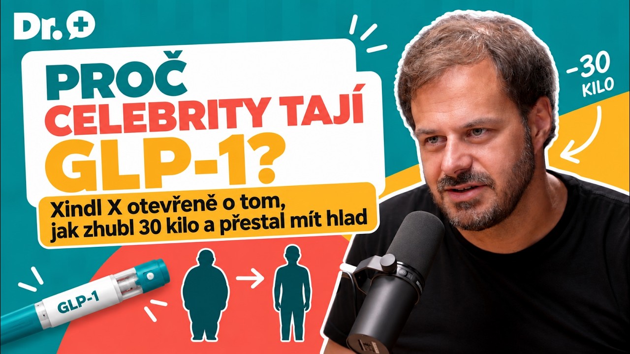 Záběr z rozhovoru: Xindl X zhubl 30 kilo. GLP-1 léčba mu změnila boj s hladem